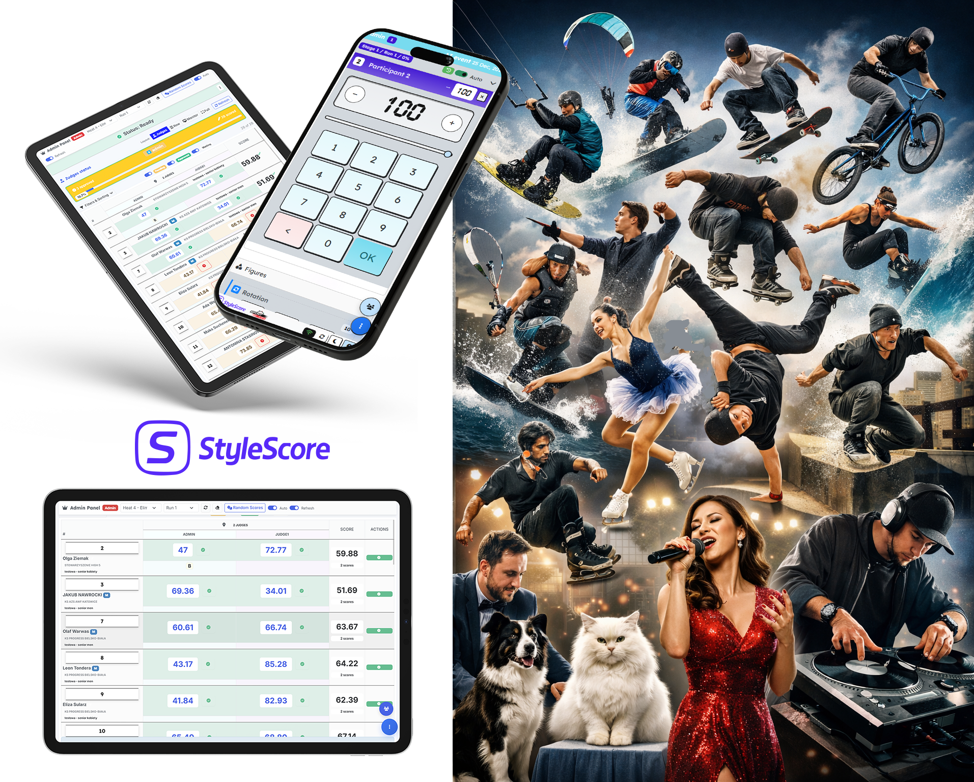 StyleScore interface preview